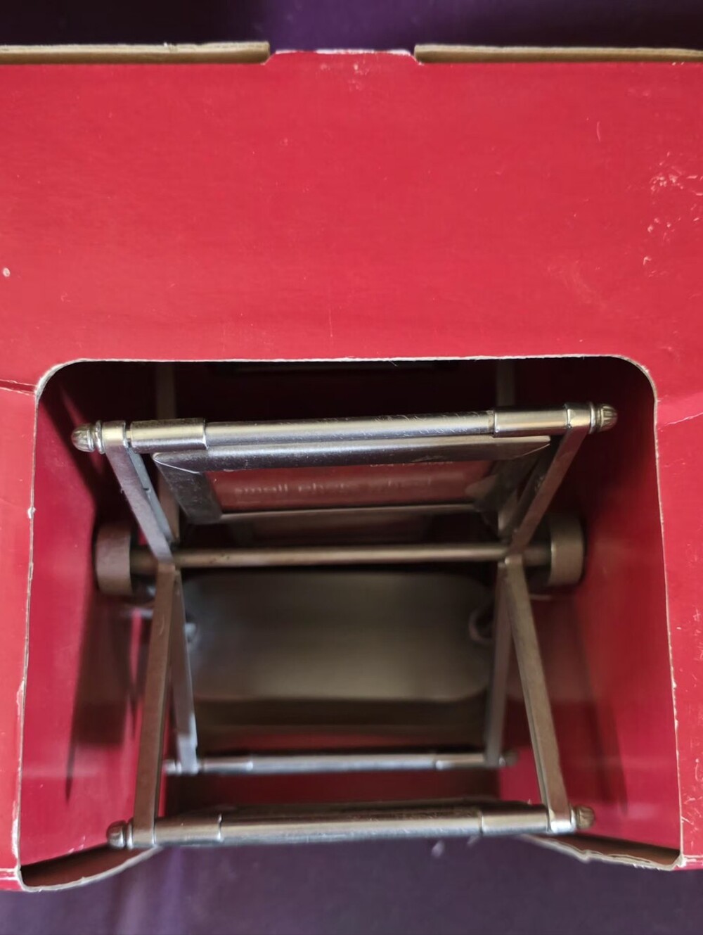 Small Photo Wheel Rotating Frame - Silver - Picture 2 of 8